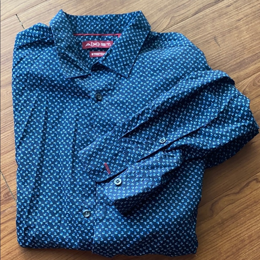 Axist Men’s Stretch Dress Shirt